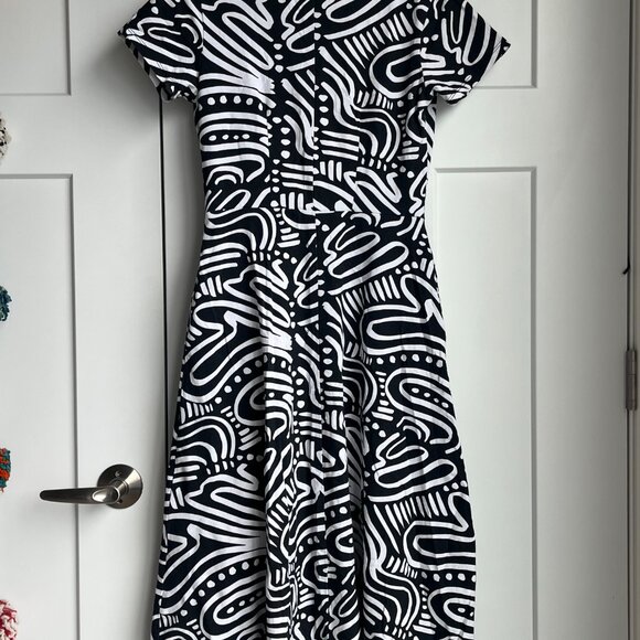 Nooworks Greta Dress in Ripple - Small - Picture 5 of 8